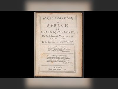Areopagitica by John Milton, 1644
